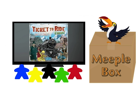Ticket to Ride Europe Meeple Box