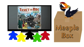 Ticket to Ride Europe Meeple Box