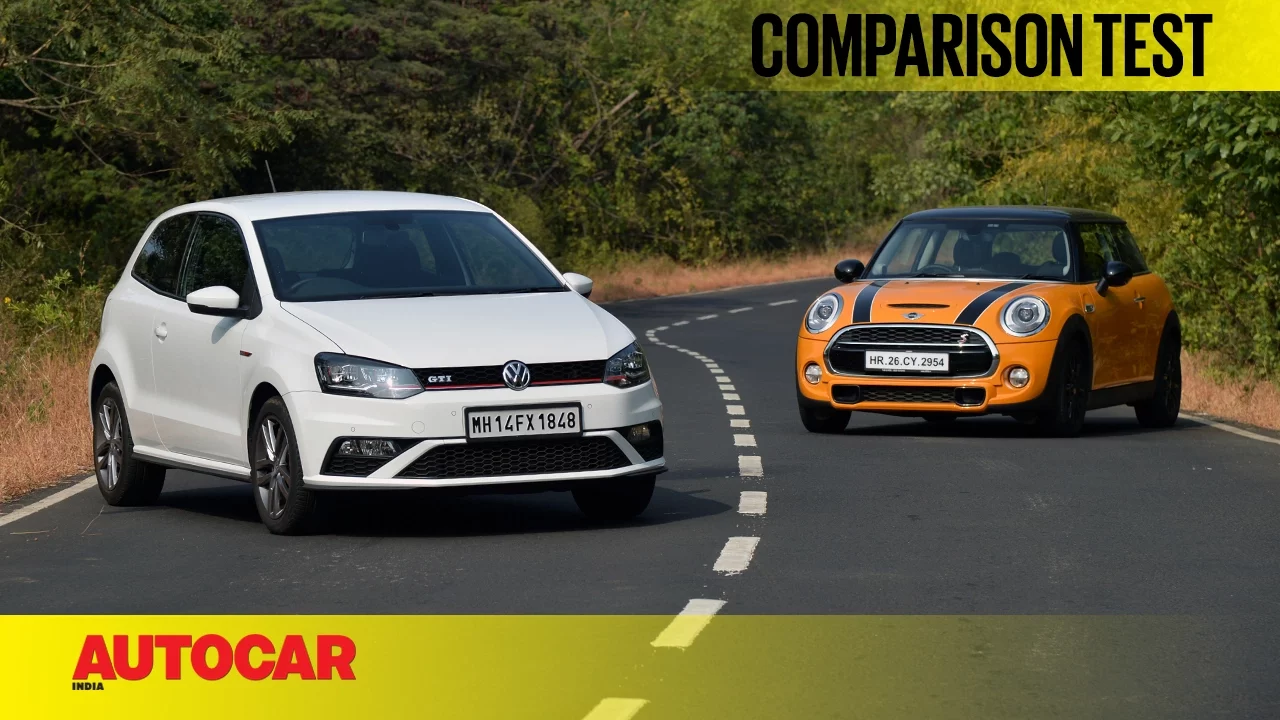 Mini Cooper S vs Volkswagen GTI | Comparison Test | Autocar India