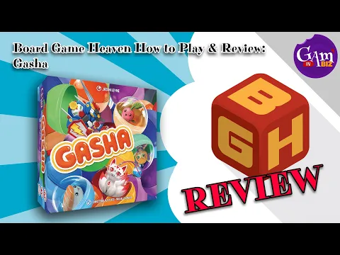 Board Game Heaven How To Play & Review 275: Gasha (Gamin'Biz)