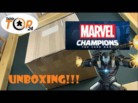 Tabletop24 - Marvel Champions War Machine Unboxing