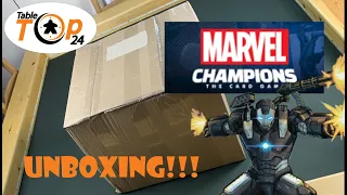 Tabletop24 - Marvel Champions War Machine Unboxing