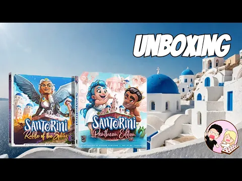 Unboxing Santorini Pantheon Collectors Edition | Jake & Cierra Reacts