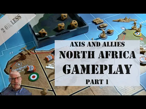 Axis and Allies North Africa Gameplay #1