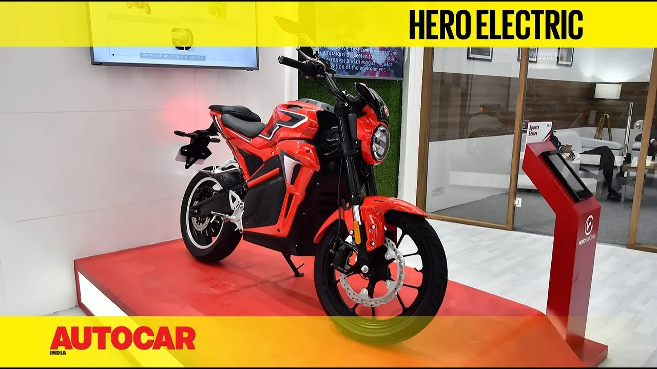 Auto Expo 2020 - Hero Electric AE-47 | Walkaround | Autocar India