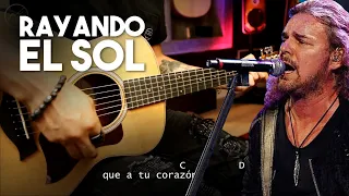 Rayando El Sol - Maná ACORDES + SOLO ACÚSTICO | Tutorial Guitarra Cover Christianvib