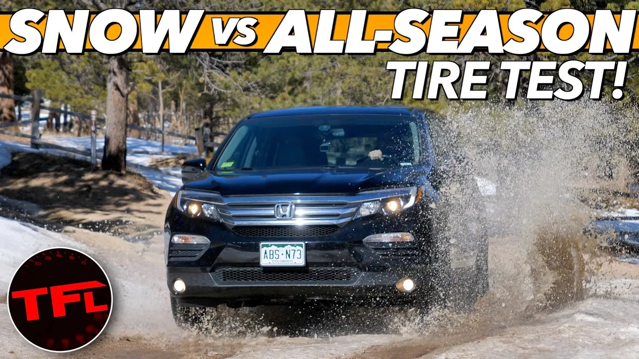 How Much Faster Are All-Season Tires Than Snow Tires? Let's Find Out!