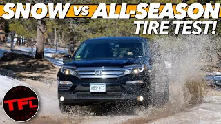 How Much Faster Are All-Season Tires Than Snow Tires? Let's Find Out!