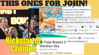 Tidal Blades 2: Wardian Sky - I liked the first one! - Kickstarter Critique Review