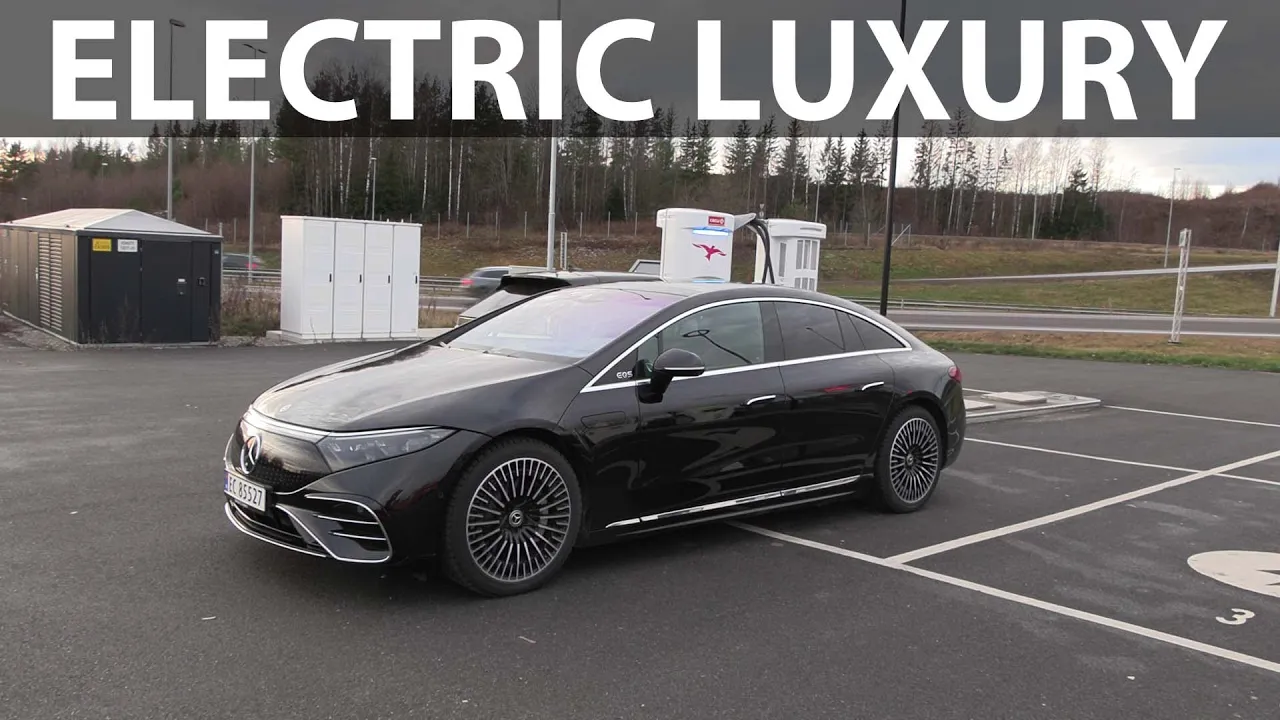 Mercedes EQS 580 4Matic range test