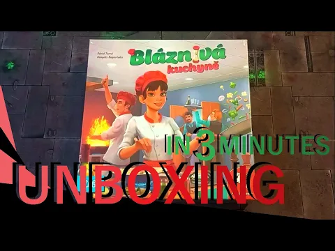 Kitchen Rush (Revised Edition) UNBOXING in 3 minutes