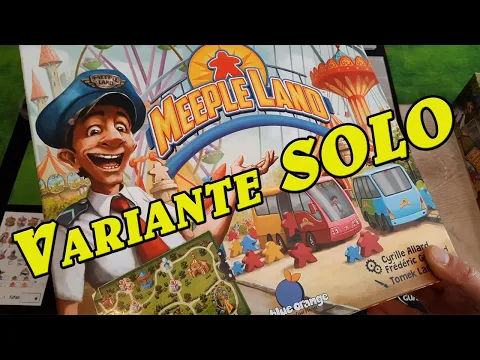 MEEPLE LAND 🎡 "Variante SOLO" !