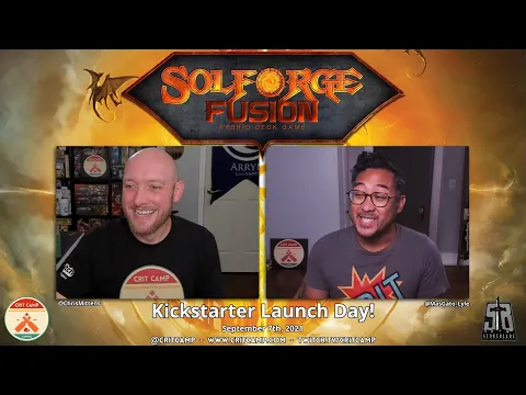 Solforge Fusion - Kickstarter Launch & Gameplay! - Crit Camp