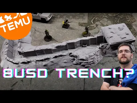 8USD Trench from Temu - Great find for wargames or Garbage?
