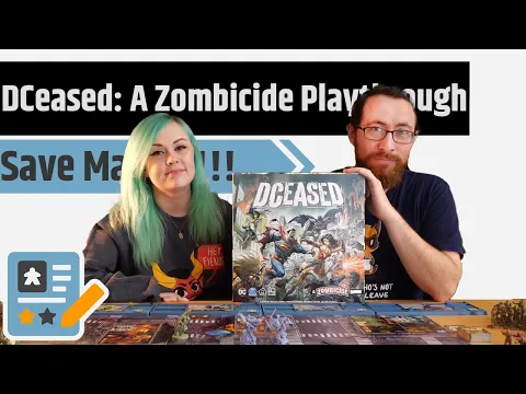 DCeased - A Zombicide Game Gameplay - Save Martha!!