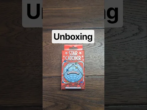 unboxing Star Catcher board game #unboxing #boardgames #starcatcher