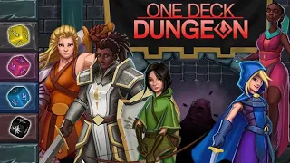 DGA Plays: One Deck Dungeon - Hunter & Mage vs Dragon's Cave