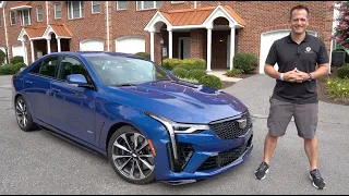 Is the 2022 Cadillac CT4-V Blackwing 10-speed the BEST sport sedan to BUY?