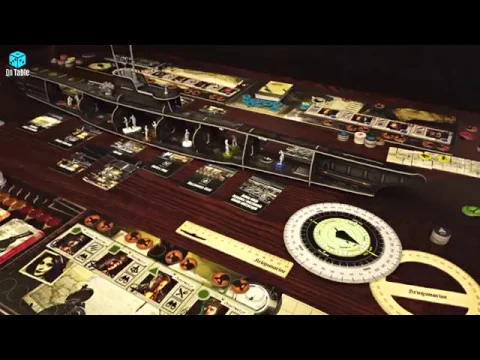 UBOOT :The Board Game - Presentation of game elements ( 5 shots )
