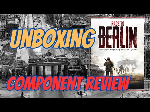 Race to Berlin | Unboxing | Component review