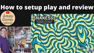 Snakesss how to setup play + review #deduction #trivia #boardgame #amassgames #bgg #boardgamegeek