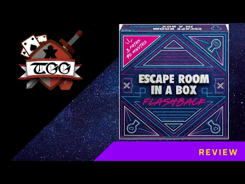Escape Room in a Box Flashback Board Game Review
