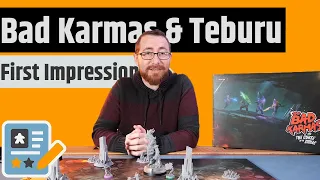 The Bad Karmas And The Curse of the Zodiac First Impressions....& The Teburu Console