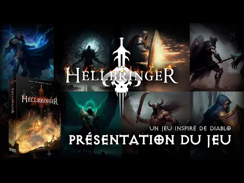 HELLBRINGER (Un jeu de société à la Roguelike inspiré de Diablo!) - Présentation du jeu