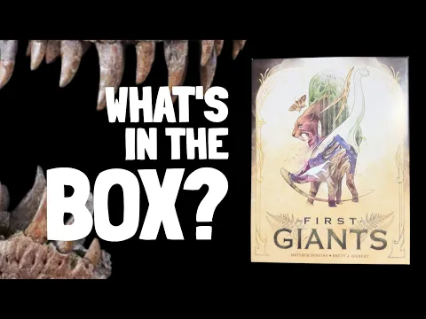 Unboxing First Giants: Build Your Own Dinosaur Museum!