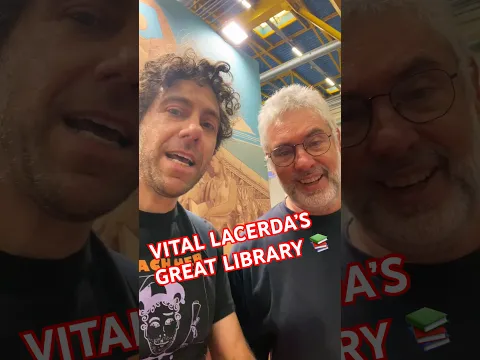 Vital Lacerda Reveals The Great Library — Quick Interview from Bologna 2026