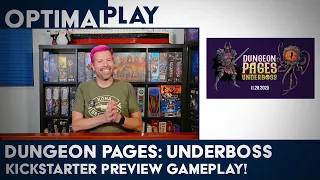 Dungeon Pages: Underboss - Kickstarter Preview Playthrough!