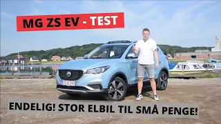 MG ZS EV TEST - Billig, MEN er den et godt køb?
