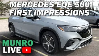 Dressed to Impress: Mercedes EQE 500 First Impressions
