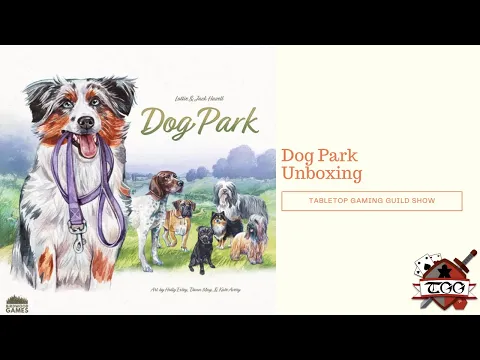 Dog Park Board Game Unboxing