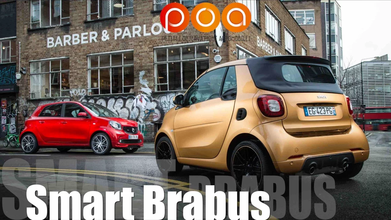 Nouvelle Smart Brabus 2017 : Swinging London - Essai