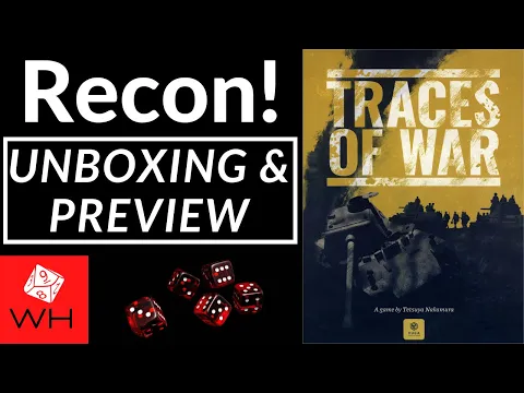 Recon! Traces of War | Wargame | Boardgame | WW2 | Eastern Front | Preview