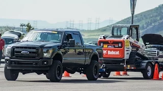 10,000-Pound Trailer-Tow Obstacle Course – Diesel Power Challenge 2016