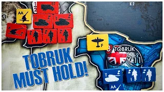 The Battle for Tobruk! | Song for War Gameplay | Wargame Historical Game | Invicta Rex