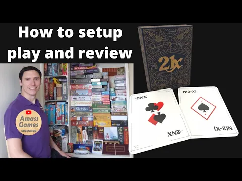 21x howtoplay #review #boardgame #tabletop AmassGames #games #game #cards #maths #math #school