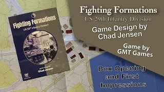 Fighting Formations 29th Infantry Division - Box Opening