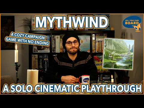 Mythwind | SOLO Cinematic Playthrough | An Endless Campaign Board Game