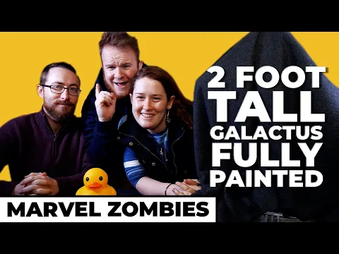 Revealing Galactus Fully Painted - Marvel Zombies