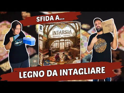 Intarsia Partita Completa al gioco di incastri e colori nei caffè parigini