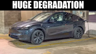 This Is Crazy! Model Y High Battery Degradation After 1 Year / 11k Miles