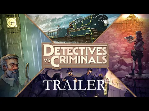 Detectives Vs Criminals – Official Board Game Trailer