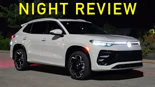 IMPRESSIVE! -- Does the 2025 Volkswagen Tiguan Have Better Lighting Than Rivals?? (Night Review)