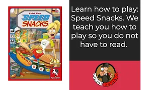 The Purge: #4761 Speed Snacks: Learn How to Play