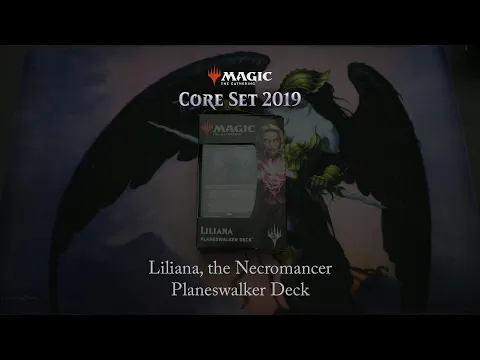 Magic: The Gathering: Core Set 2019 - Liliana, the Necromancer Planeswalker Deck