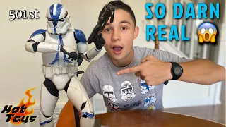 😱 HYPER-REALISTIC CLONE TROOPER Unboxing & Review… (Hot toys)