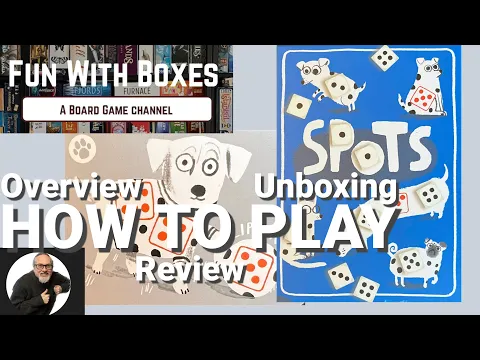 Spots | Board Game | Unboxing, Overview, How to Play and Review | CMYK Games